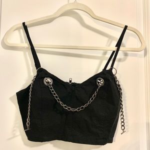 CARMAR Chain Bra Top